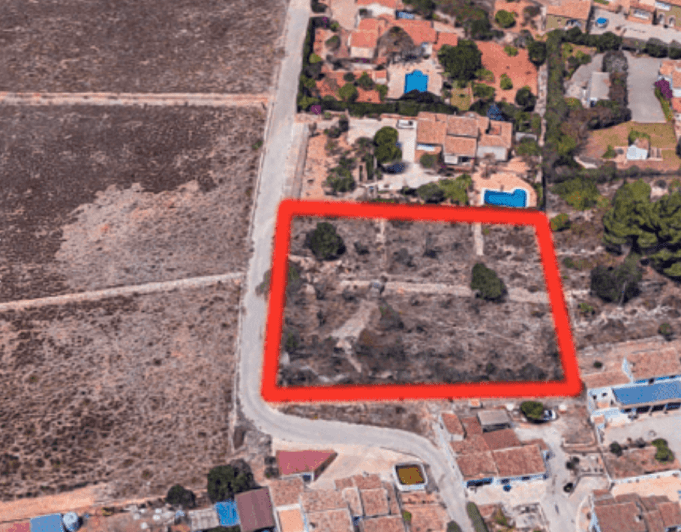 Javea. Parcela en Montgo con Licencia de Obra
