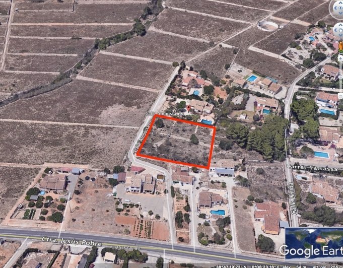 Javea. Parcela en Montgo con Licencia de Obra
